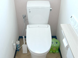 トイレリフォーム節水で家計に優しい、お掃除もラクラクなトイレ